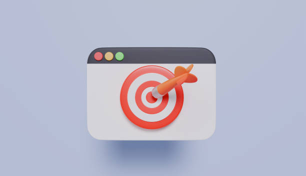 istock Digital Marketing Target Audience, 3d goal achievements, planning schedule concept. Checklist on a clipboard with target icon 2187118645