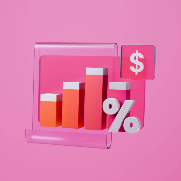 istock Business analytics 3d icon featuring a dollar symbol 2187120869