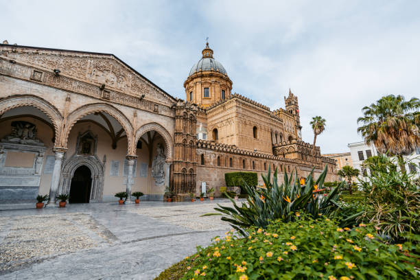 istock The Palermo Cathedral In Palermo In Sicily 2187121793