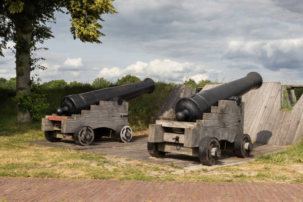 istock Historic Cannons, Bourtange, the Netherlands 2187124924