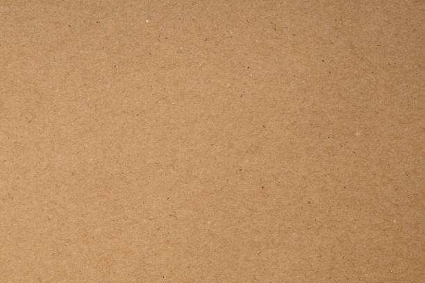 istock Cardboard sheet texture background, pattern of brown kraft paper with vintage style. 2187134189