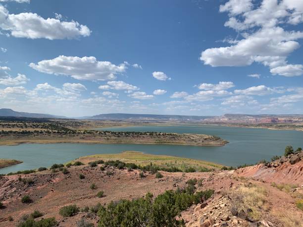 istock Scenic View of a Lake and Mountains 2187145038