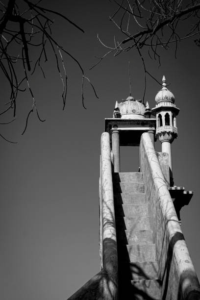 Mosque of Raes Muhammad Bux Mandwani, Built in 1953, in Pahar Laghari village of Pakistan