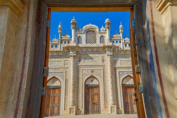 Mosque of Raes Muhammad Bux Mandwani, Built in 1953, in Pahar Laghari village of Pakistan