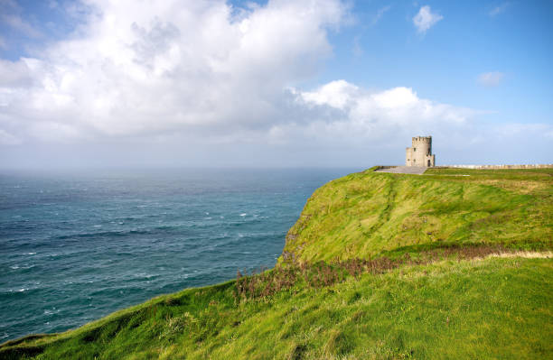 istock O'Brien's Tower, Cliffs of Moher, County Clare, Ireland 2187146152