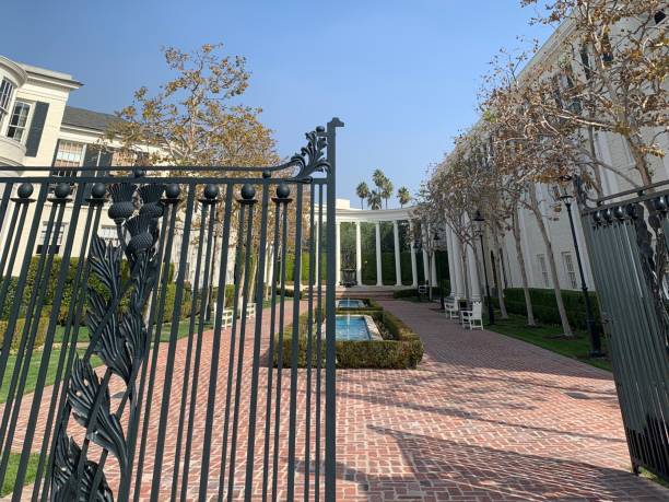 istock Elegant Courtyard Entrance 2187149735