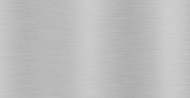 istock Silver Brushed Metal Texture Background. Stainless Steel. Wallpaper 2187151569