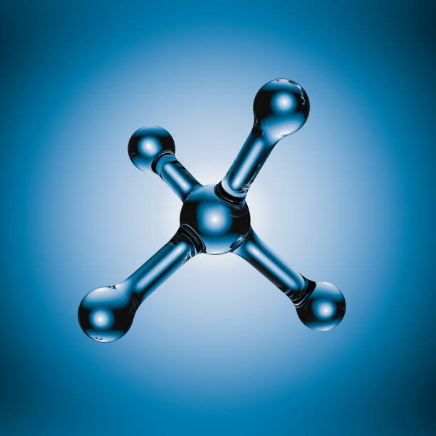 Visualization of molecules in extreme close-up. Structure of the universe