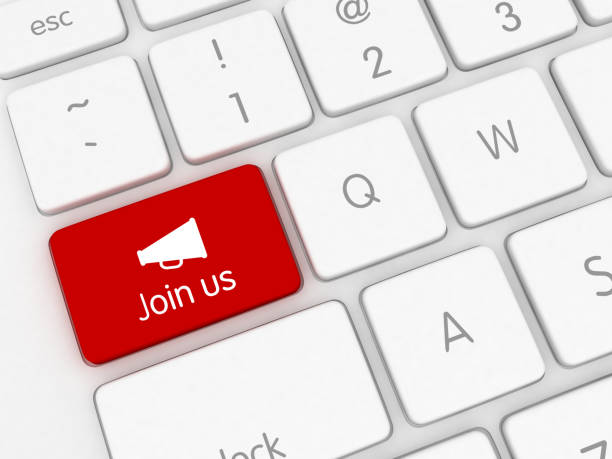istock Join us find job online internet search recruitment megaphone 2187154238