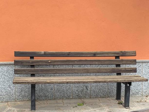 istock Wooden Bench and Color Contrast 2187158196
