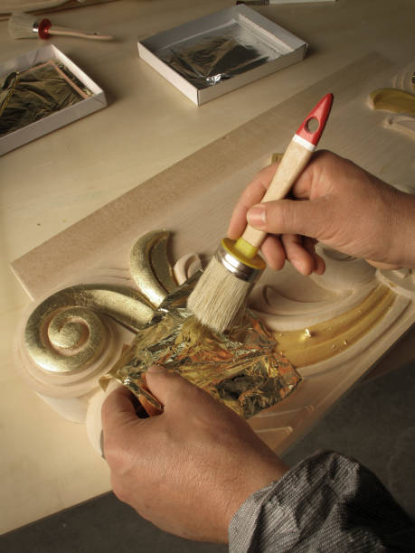 istock Close up of a carpenter's worktop 2187160623