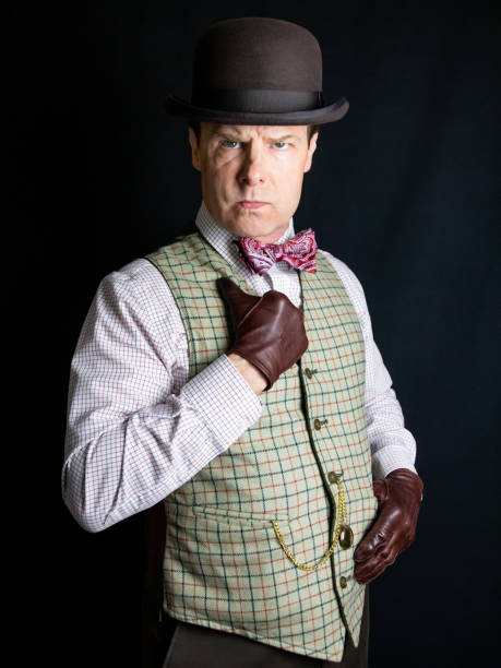 istock Vintage British Crime Boss 2187160841