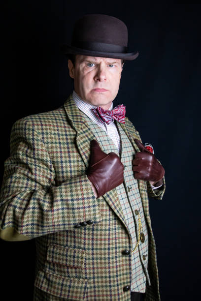 istock Vintage British Crime Boss 2187160842