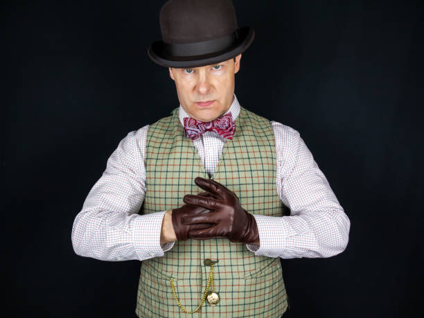 istock Vintage British Crime Boss 2187160846