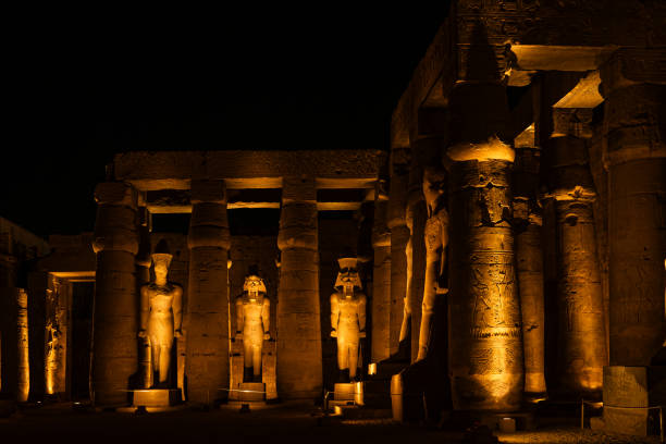 istock Statues of Ramses II in Luxor Temple 2187173440