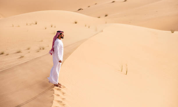 istock arabic man watching the horizont looking at the future 2187175116