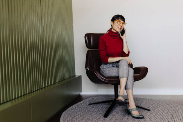 istock Businesswoman using phone 2187182640
