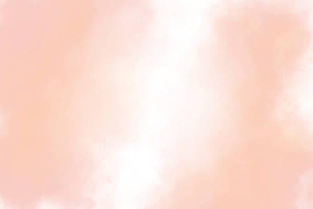 istock Watercolor abstract texture peach color 2187186176