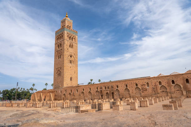 istock Koutoubia Mosque Tower in Marrakech at noon 2187188789