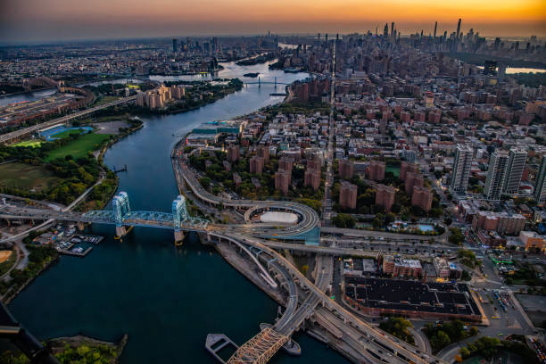 istock Wide Angle New York Cityscape Aerial 2187200793