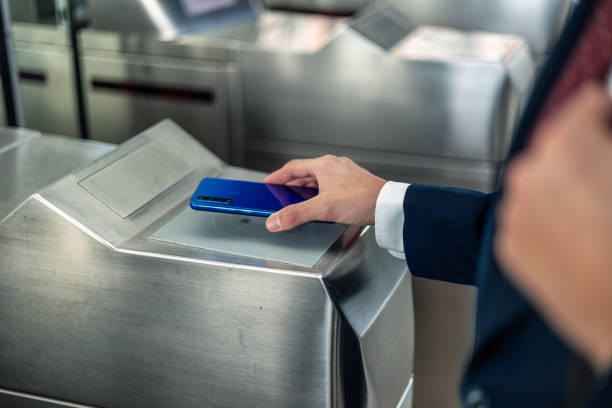 istock copyspace closeup a businessmans hand using contactless mobile payment to access the metro station 2187204879