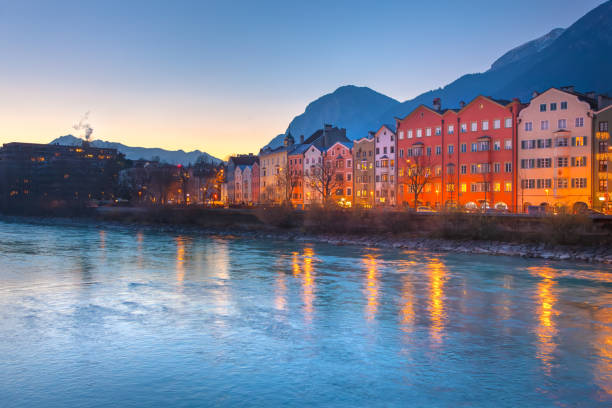 istock Innsbruck at night 2187210837