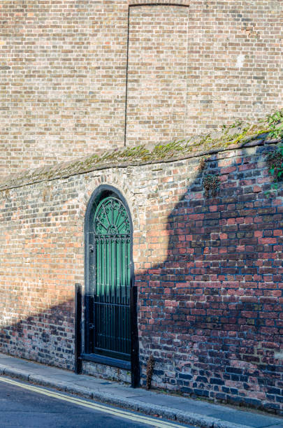 istock Grungy architectural detail of brick wall 2187212058