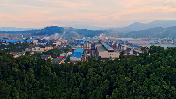 istock Industrial zone,Steel industry,Indonesia. 2187235937