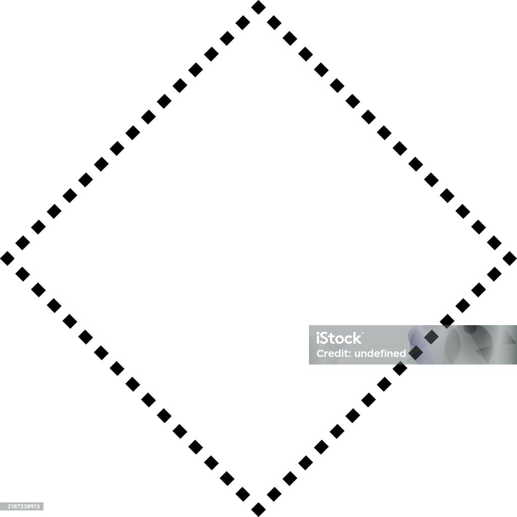 Dashed Line Objects Dashed Line Basic Geometric Shapes Dashed Outline Of Circle Oval Square ...