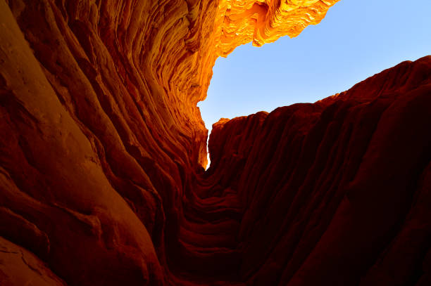 Geomorphic Scenery Desert in Yadan, Xinjiang, China