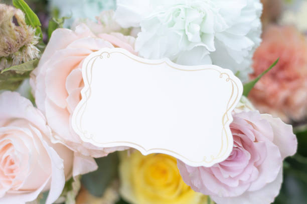 istock Flowers and Business Cards Mock-Up 2187247595