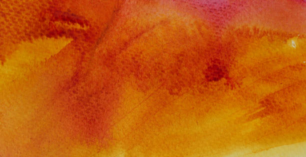 istock Watercolor stroke and spray on white paper 2187248879