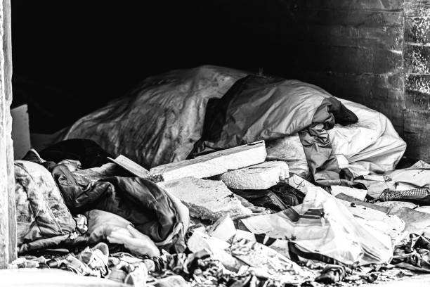 istock The sad side of a big city. 2187250070