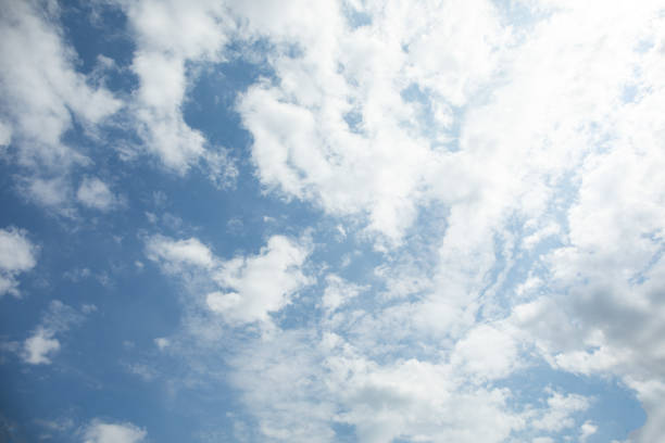 istock Blue beautiful sky with white beautiful clouds 2187251460