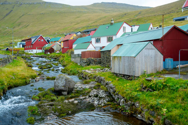 istock Gjogv Village 2187251743