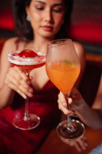 istock Close-up of toasting drinks 2187254074