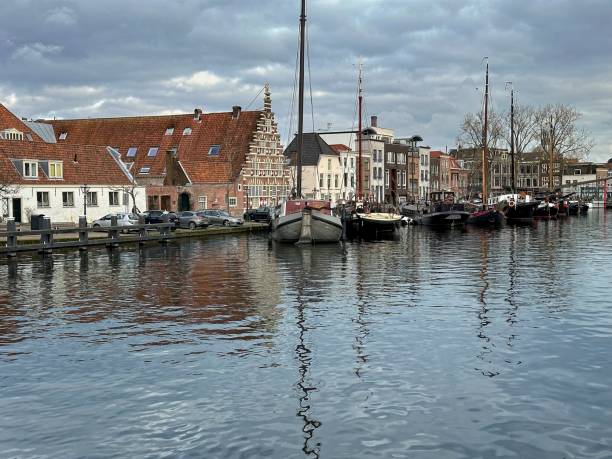istock The historic harbour of Leiden with old sailing ships 2187257311