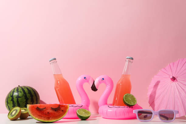 istock Concept of summer time with fresh watermelon 2187260578