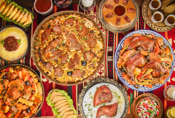 istock Assorted of Saudi Traditional dishes 2187261286