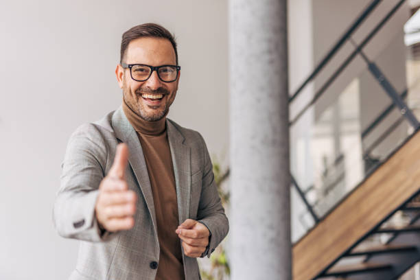 istock A confident businessman is offering a handshake 2187264126