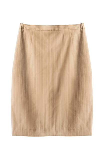 istock Beige skirt isolated 2187265770