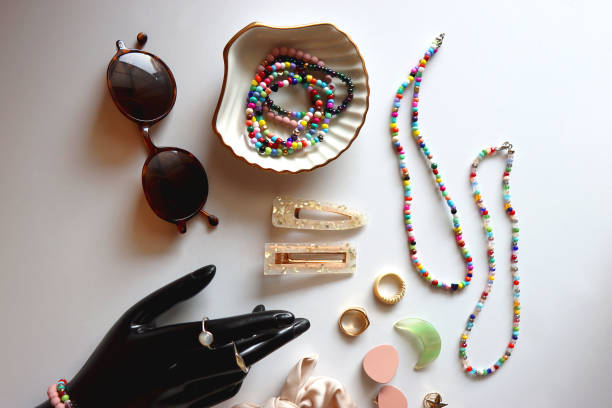 istock Hand Figurine, Various Jewelry And Accessories 2187266036