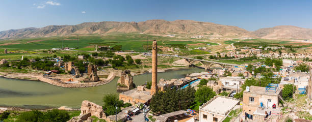 istock The townscape from Hasankeyf Castle and El Rizk Mosque and Tigris River before submerged, Turkey 2187277885