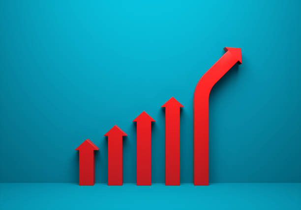 istock arrows as increasing inflation symbol - 3D illustration 2187282773