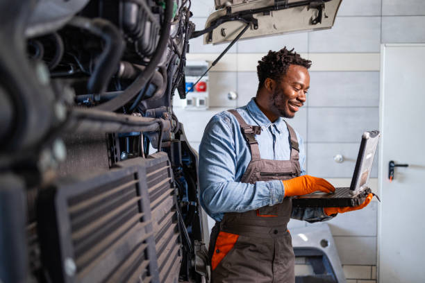 istock Truck service and maintenance. 2187283345