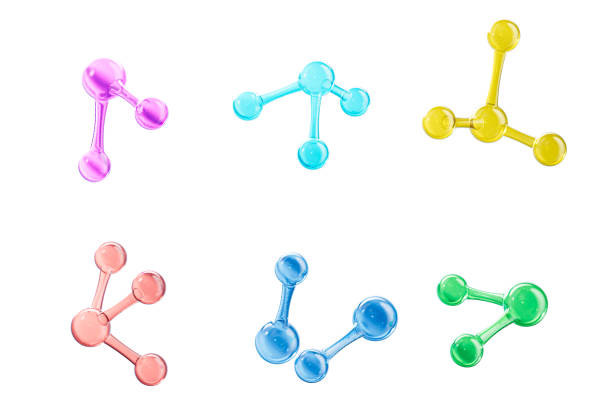 Medical and science concept molecules and cells,3d rendering