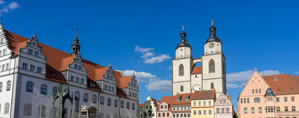 istock Panorama View Lutherstadt Wittenberg  in Saxony-Anhalt Germany 2187301984
