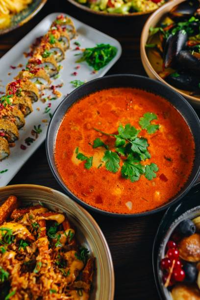 istock Vibrant Asian Cuisine Display 2187303460