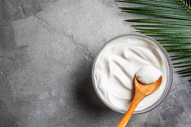 istock Homemade vegan  coconut yogurt 2187310358