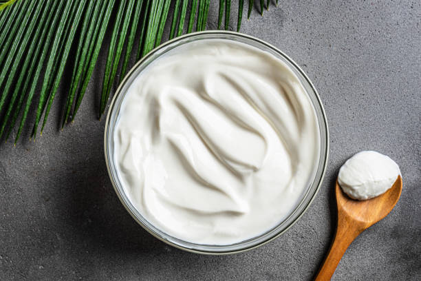 istock Homemade vegan  coconut yogurt 2187310360